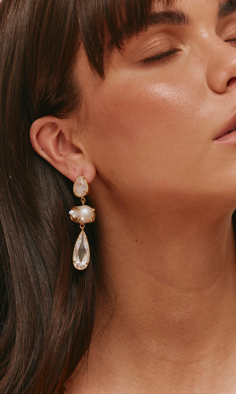 Christie Nicolaides Giuseppina Earrings - White