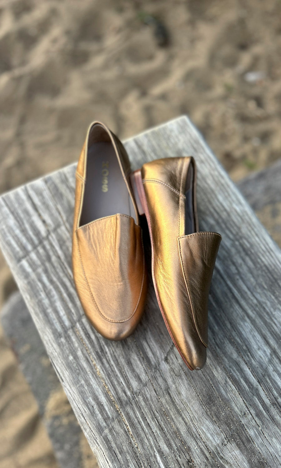 HOSS Leather Loafer - Soft Bronze