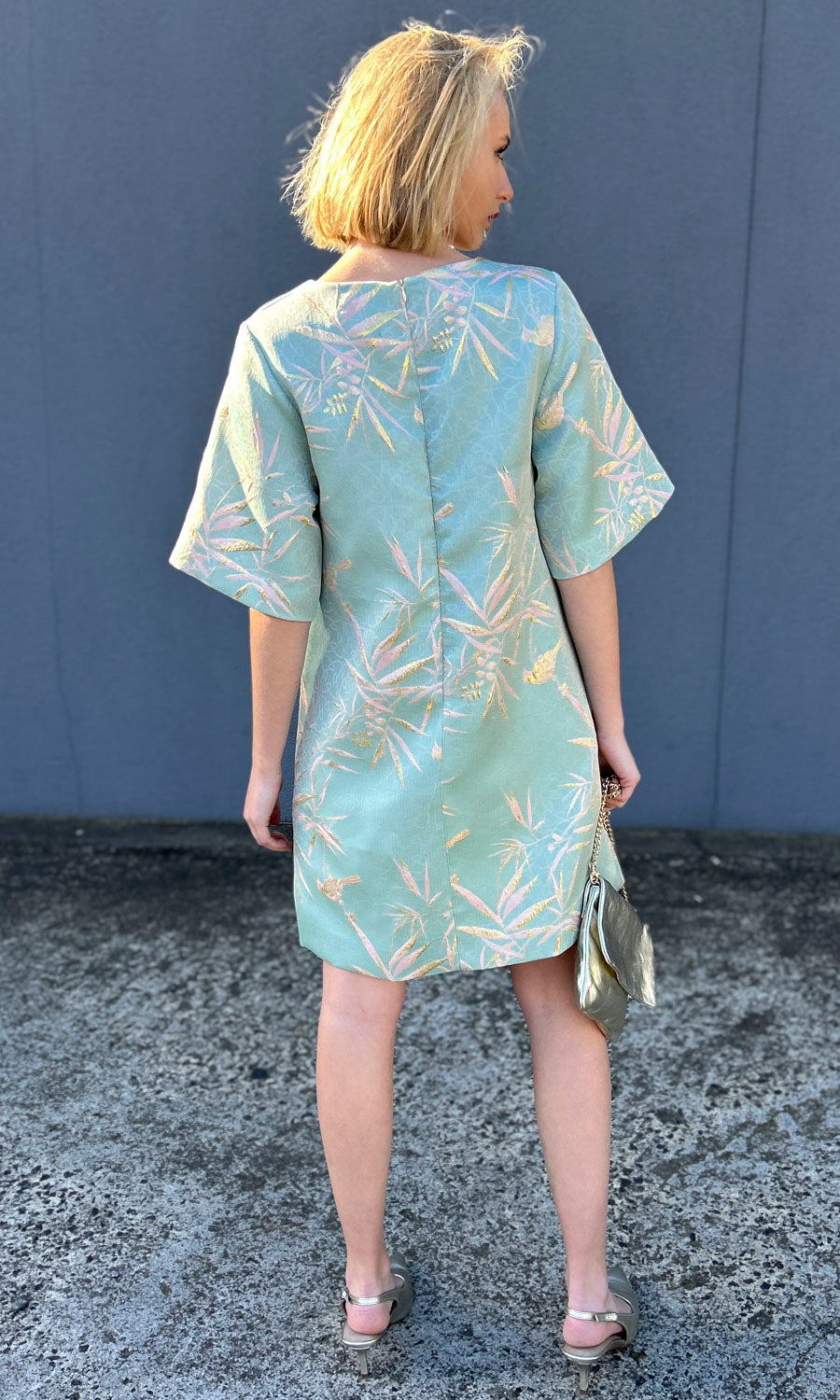 hoss Silk Sky Blue Phillipa Dress - Limited edition