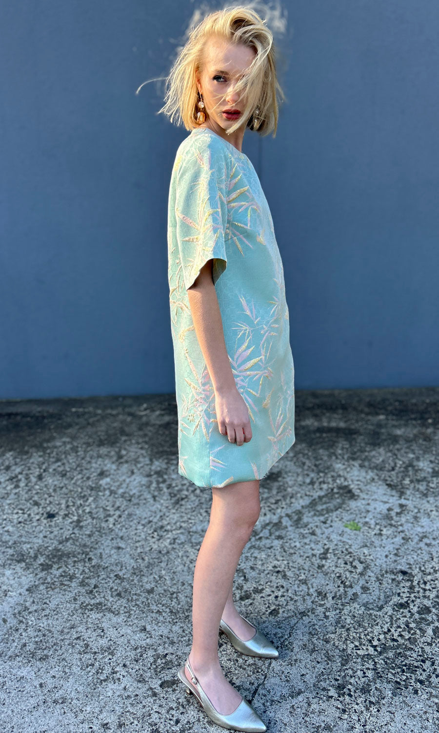 hoss Silk Sky Blue Phillipa Dress - Limited edition