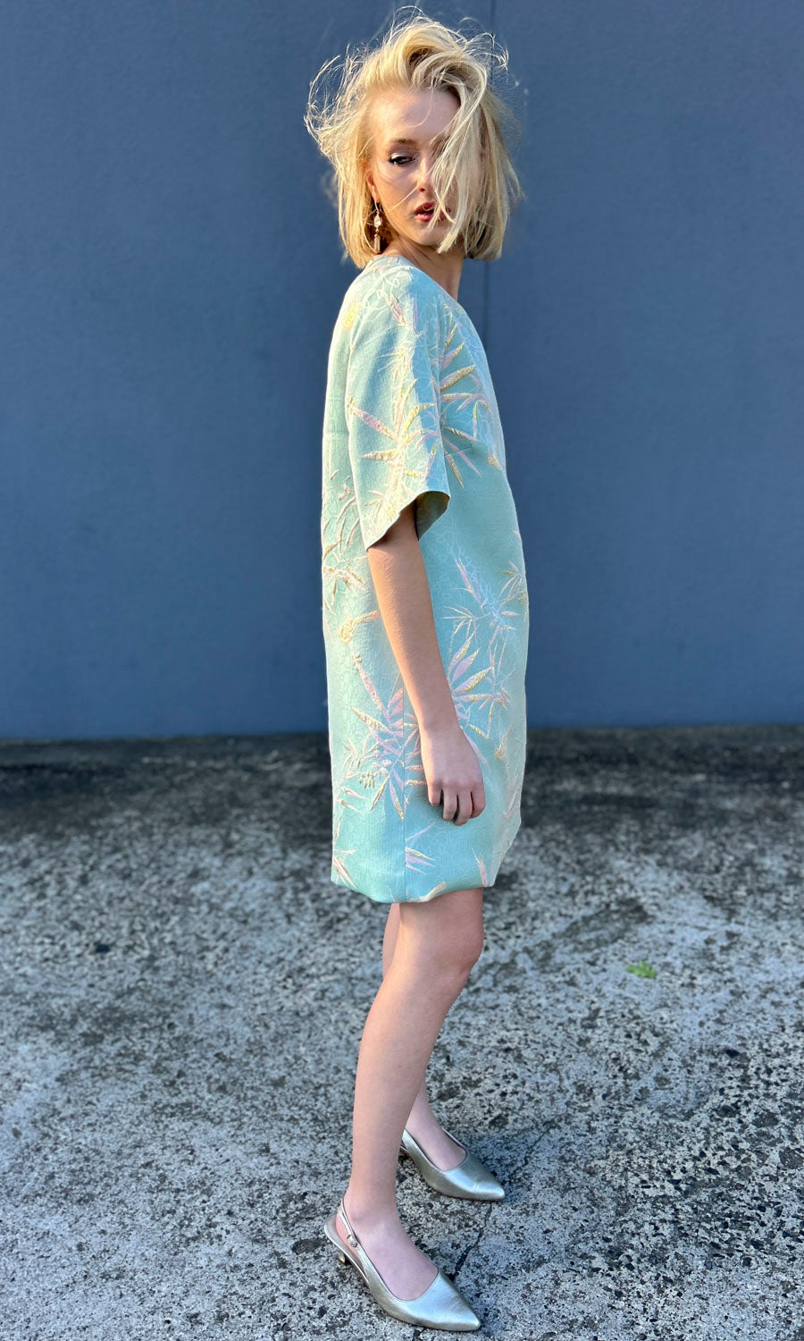 hoss Silk Sky Blue Phillipa Dress - Limited edition