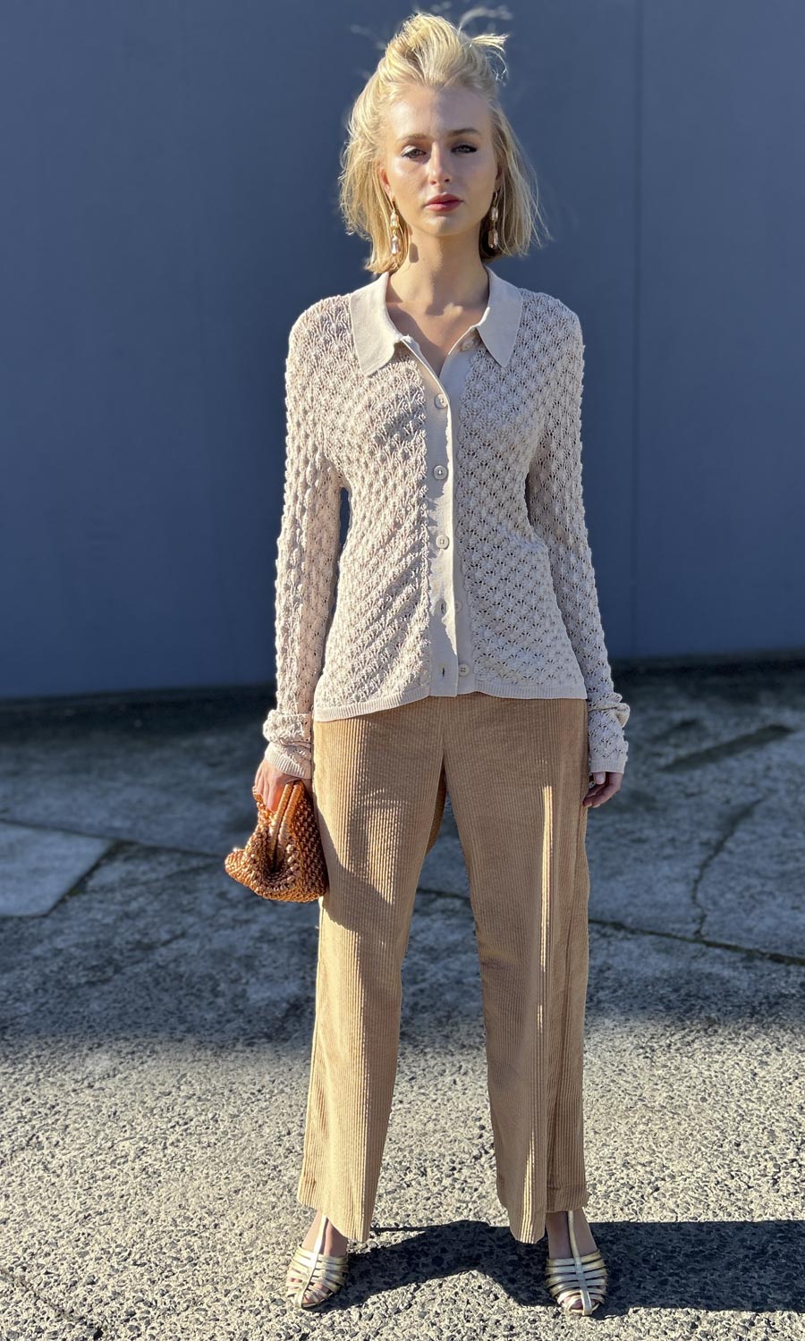 Second Female Scalloped Cardigan