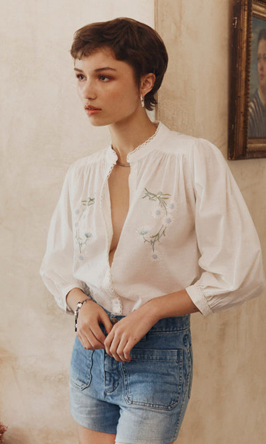 Marie Louise Monterey Posie Blouse