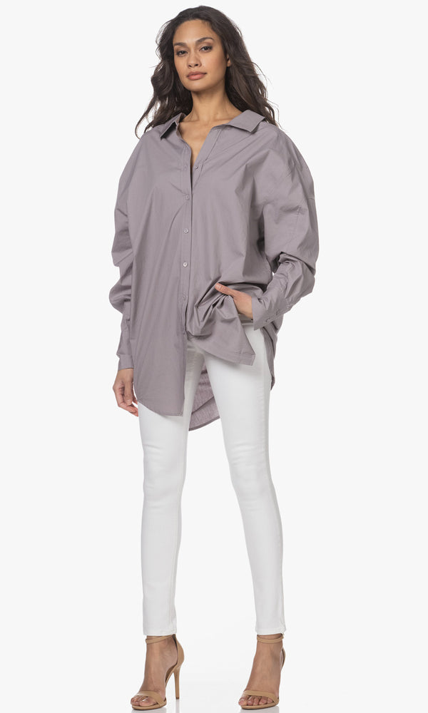 Mes Demoiselles Eternal Oversized Shirt - Mauve - HOSS