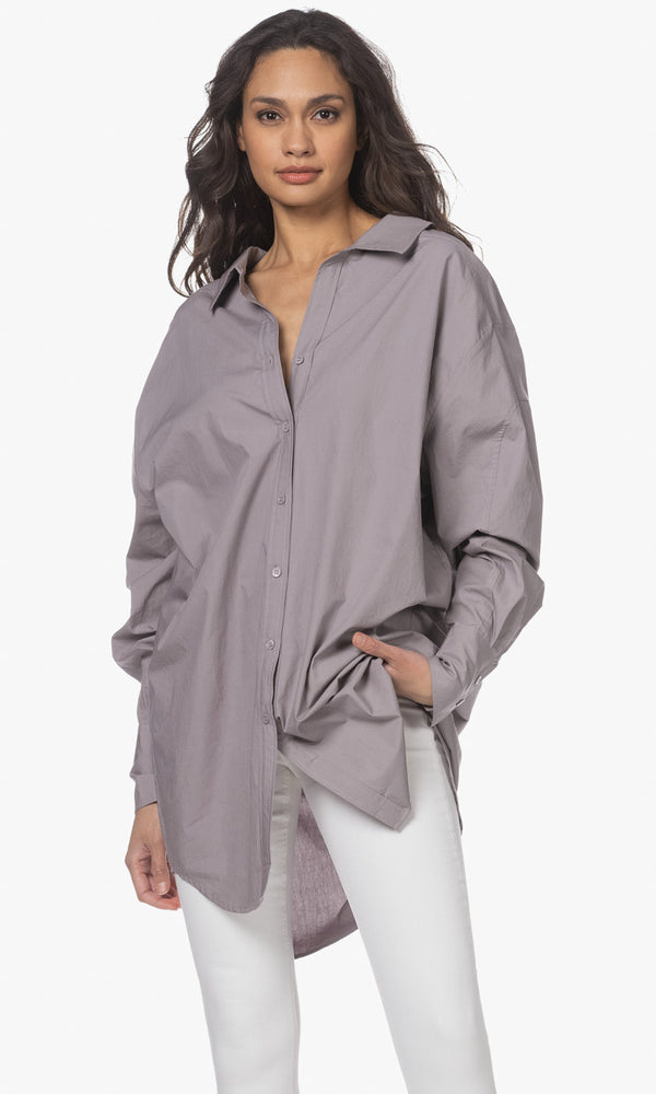 Mes Demoiselles Eternal Oversized Shirt - Mauve - HOSS